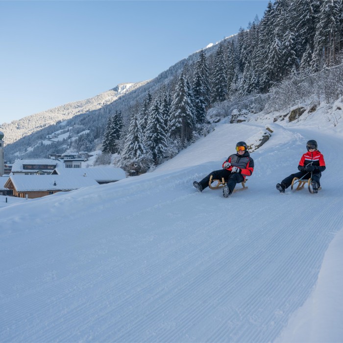 Rodelvergnügen in See